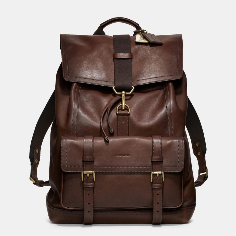COACH BLEECKER BACKPACK #70786 MAHOGANY